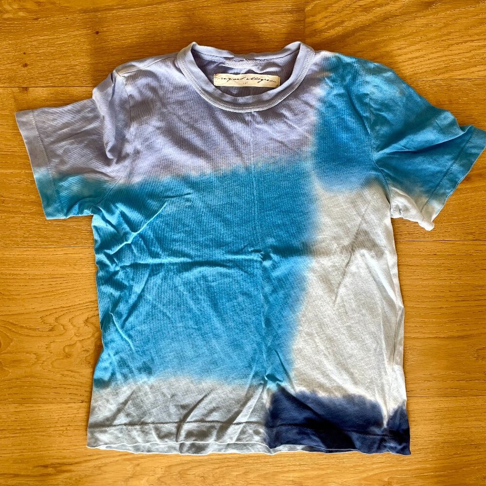 Raquel Allegra Blue Tie Dye Tshirt